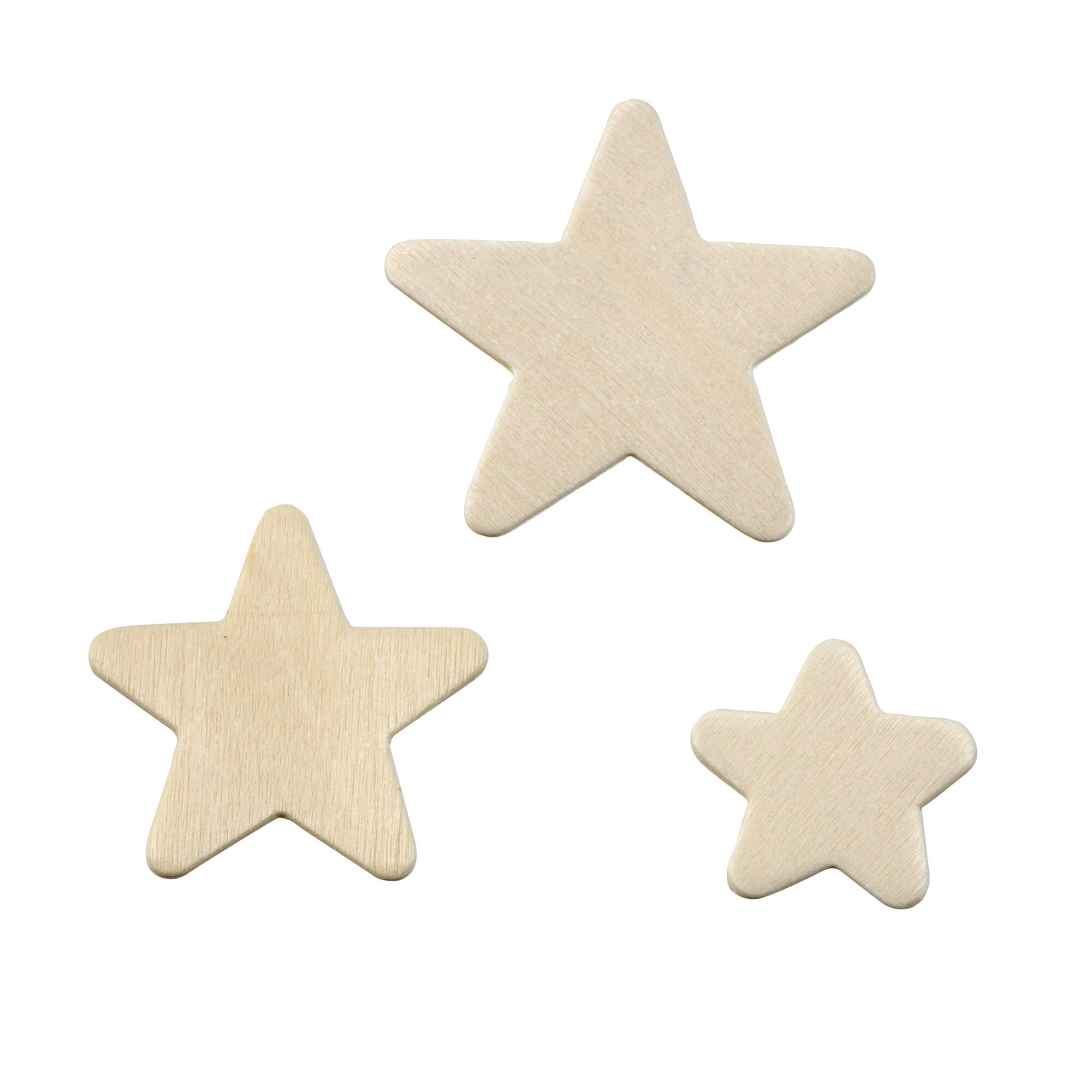 Wood Stars by Creatology™